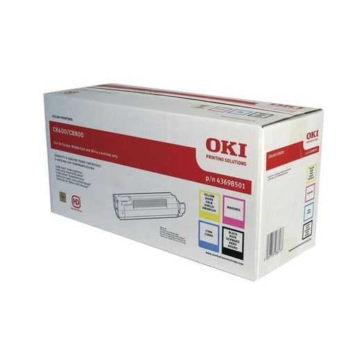 OKI Toner-Multipack – BK/C/M/Y, 6000 Seiten