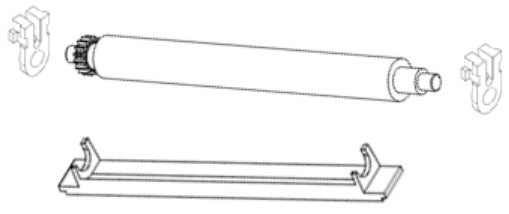 Zebra Rollen-Kit, 3er-Pack – für TTP2000, P1014116