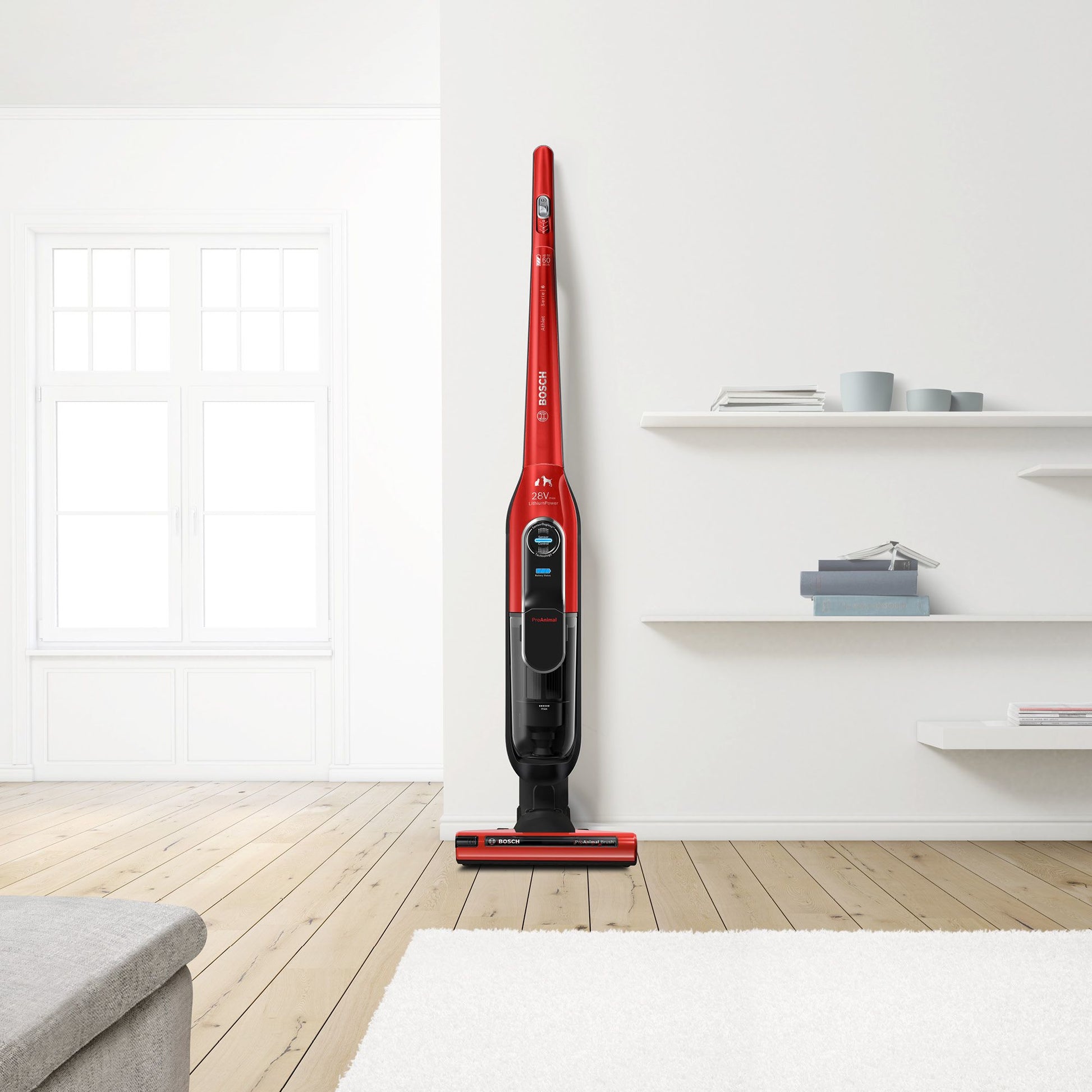 Bosch Akkustaubsauger BLH86PET1 – 2520 mAh, 0,9 l, Akkubetrieb, 3 Stufen