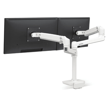 Ergotron LX Desk Dual Stacking Arm Low Profile BWT – Monitorarm, Dual, stapelbar, niedriges Profil