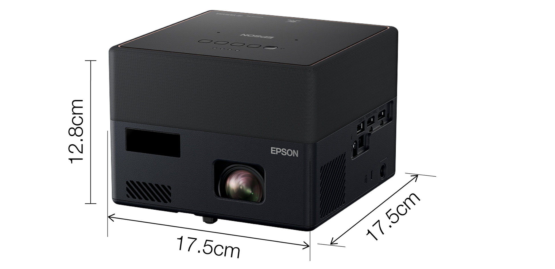 Epson EF-12, Laser 3LCD Projektor – Full HD, 1000 ANSI Lumen, Android TV, 16:9