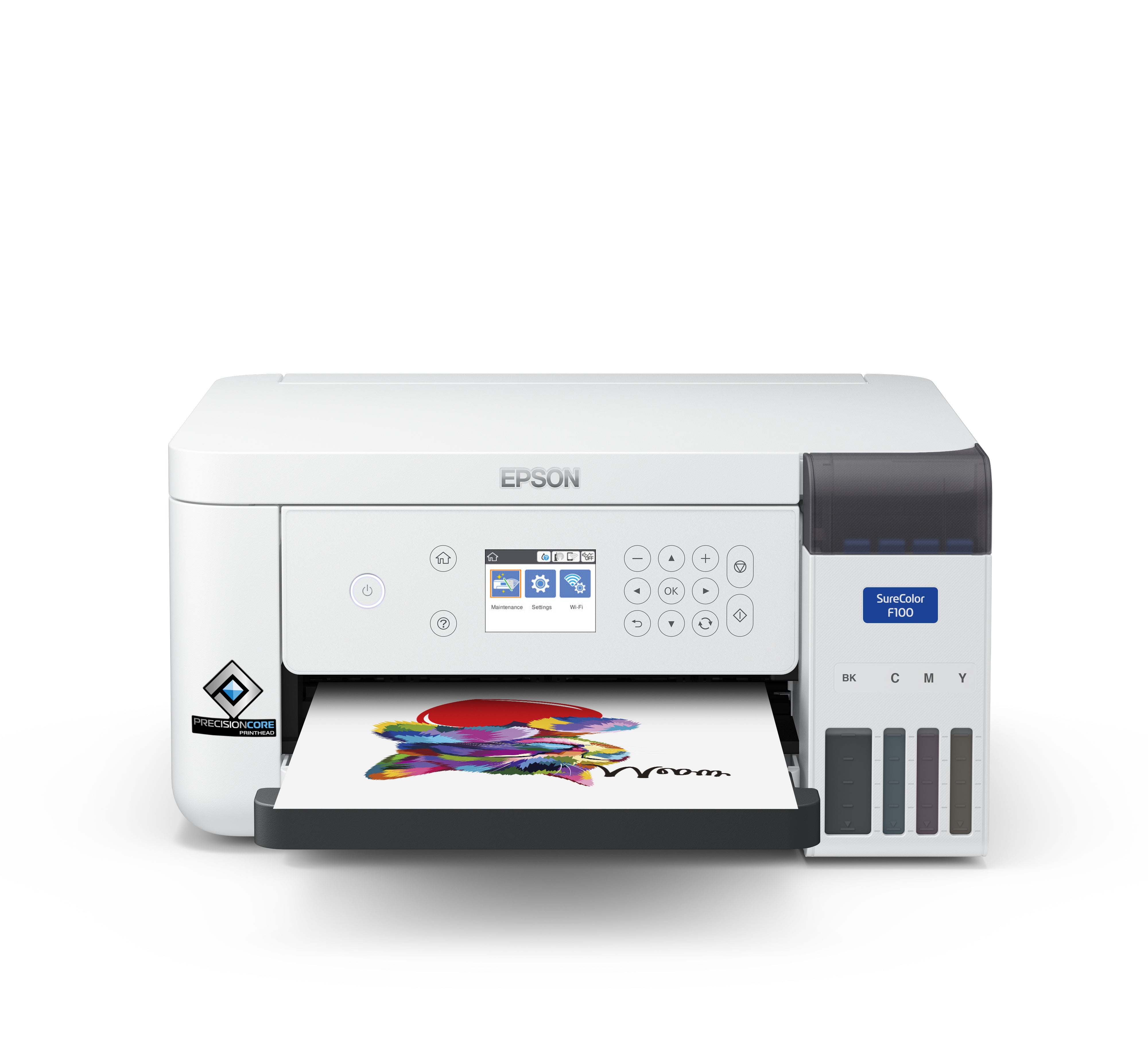 Epson SureColor SC-F100 – Desktopdrucker, A4, Farbe, LAN/WLAN/USB, 600 × 1200 dpi