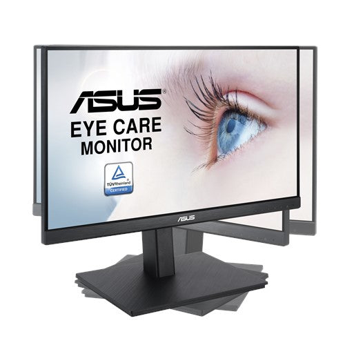 ASUS VA229QSB – Monitor, 21,5", 1920 × 1080 (Full HD), IPS, 75 Hz, 250 cd/m², VESA 100 × 100, Schwarz