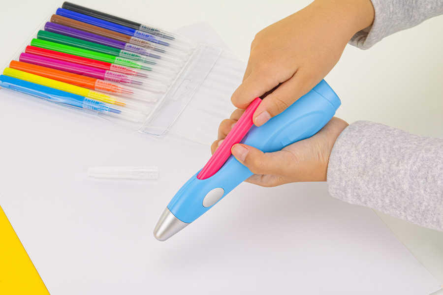 Peach PO150 Airbrush-Stifte – waschbar, 12 Farben