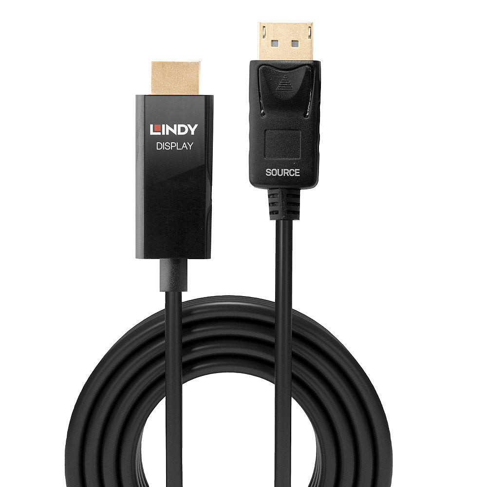 Lindy DisplayPort auf HDMI Adapter, 50 cm, HDR
