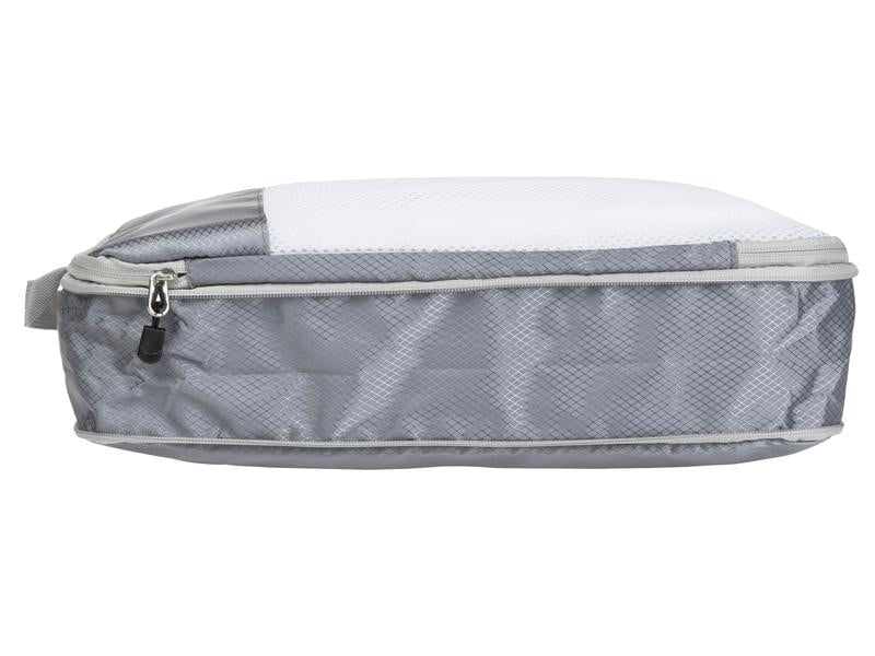 KOOR Packhilfen-Set Traamp Large – mit Reissverschluss, mit Tragegriff – 40 × 9 × 30 cm – grau – 2-teilig