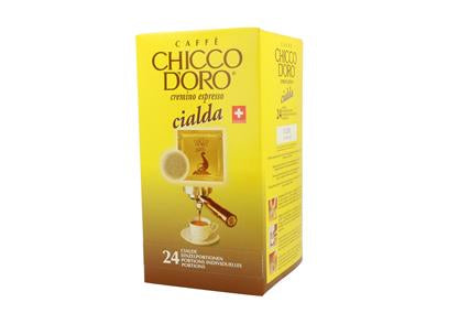 Chicco d'Oro Cremino – Kaffeepads – Café Crème, 24 Pads