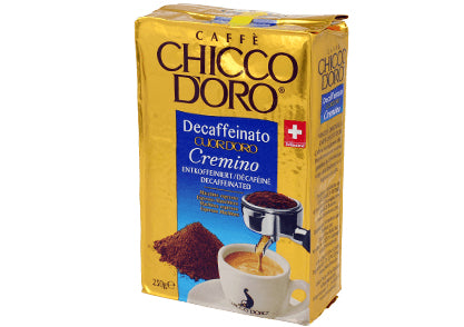 Chicco d'Oro Caffè Cuor d'Oro Cremino – Kaffeebohnen – Espresso, entkoffeiniert, Arabica/Robusta, 250 g