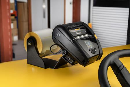Brodit Halterung, Schraubbefestigung, schwarz – für Zebra ZQ630