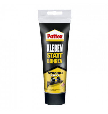 Pattex Montagekleber Kleben statt Bohren – Weiss – für diverse Oberflächen