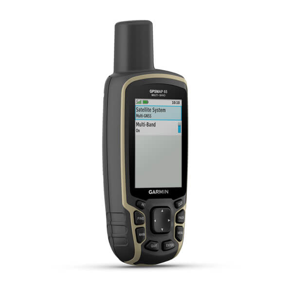 Garmin GPS-Gerät GPSMAP 65 – 61 × 36 × 160 mm, Schwarz, 217 g