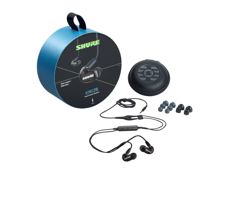 Shure SE215DYBKUNI-EFS – In-Ear Kopfhörer – Kabelgebunden – Schwarz