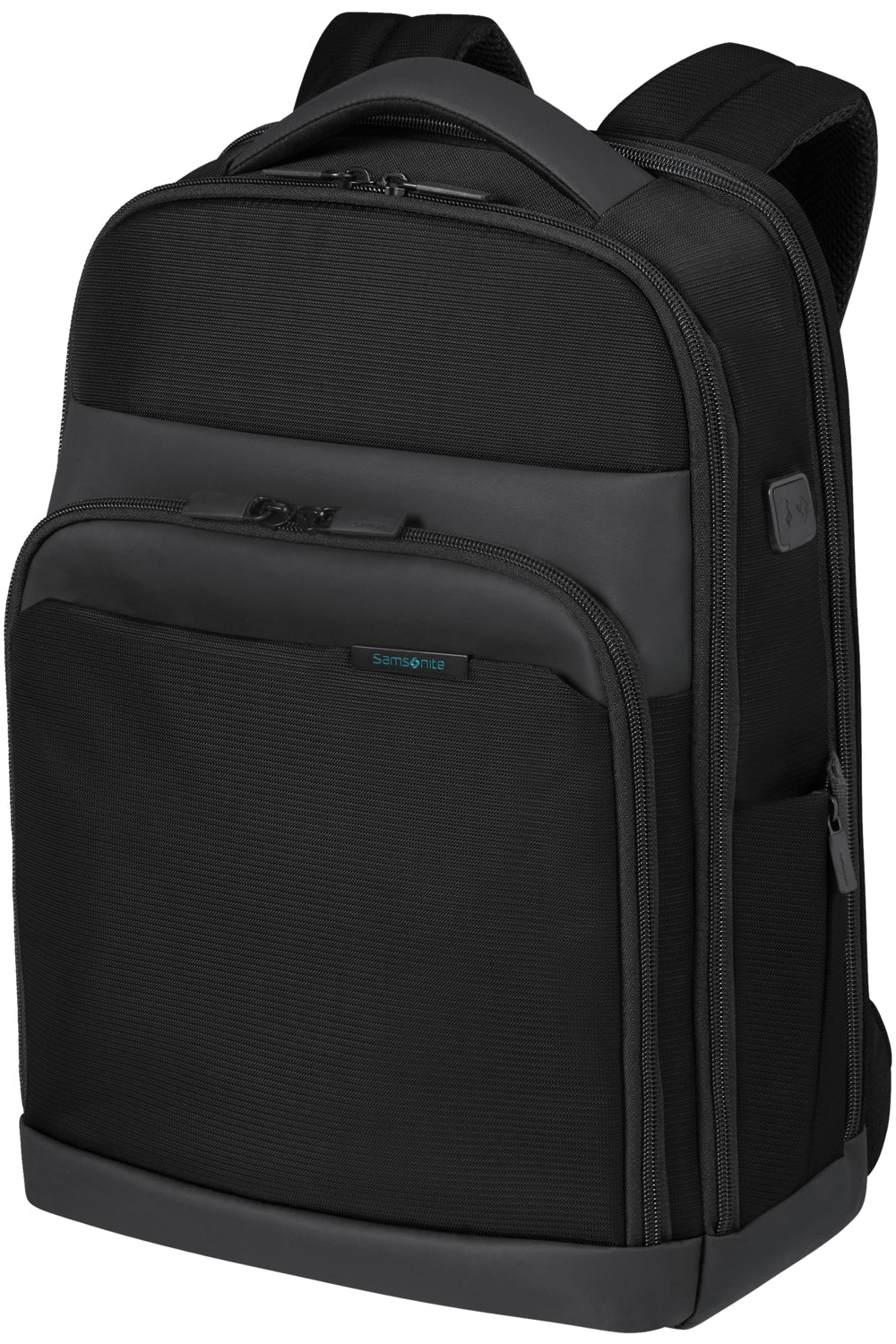 Samsonite Mysight Notebook-Rucksack – 16,5 l, Aufsteckfunktion, recyceltes PET (rPET), Schwarz