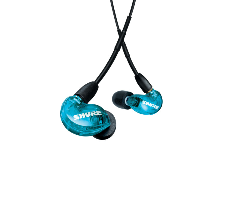Shure SE215DYBLUNI-EFS – In-Ear Kopfhörer – kabelgebunden – blau
