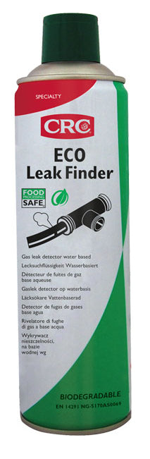 CRC ECO LEAK FINDER Spezialreiniger – für Gasleitungen – Spray – 500 ml