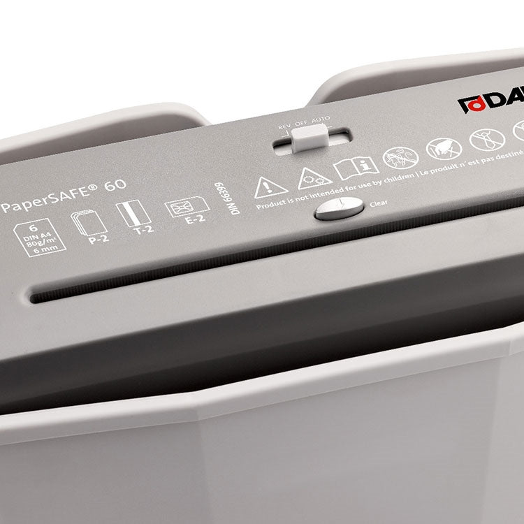 Dahle PaperSAFE 60 – Aktenvernichter, Streifenschnitt 220 mm