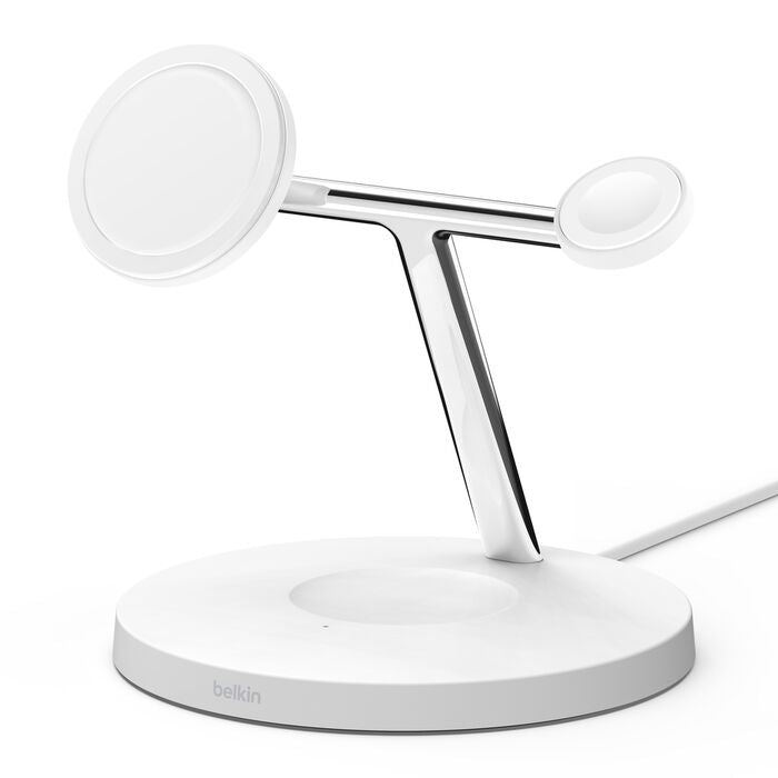 Belkin Ladestation – Qi, 3-in-1, MagSafe-kompatibel – für iPhone 12, iPhone 13