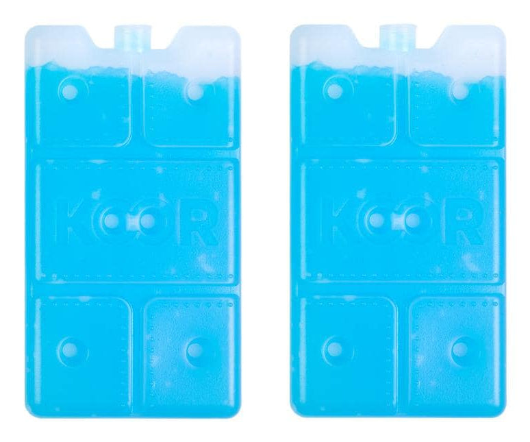 KOOR Kühlelement Arctico S – 165×90×20 mm, 200 g – transparent – 2 Stk.