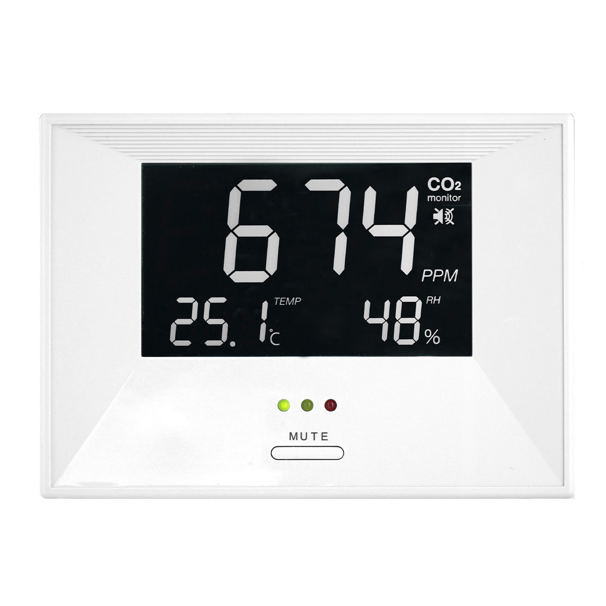 TFA-Dostmann Thermo-/Hygrometer AIRCO2NTROL LIFE – Innenraum, CO₂-Messbereich 0–3000 ppm