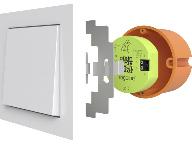 frogblue frogRelay2 frogRelay2-2-PF – Zubehör – 2 Kanäle, Bluetooth, 6 A – für frogblue