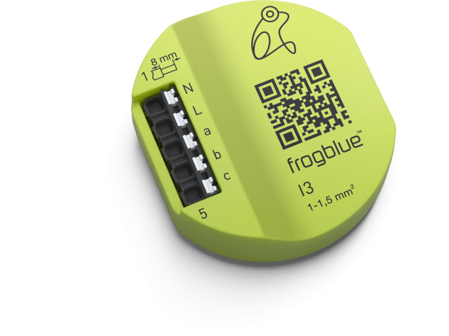 frogblue frogIn3-AC – Zubehör – 3-Kanal, AC 110–240 V, Bluetooth – für frogblue
