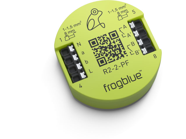 frogblue frogRelay2 frogRelay2-2-PF – Zubehör – 2 Kanäle, Bluetooth, 6 A – für frogblue