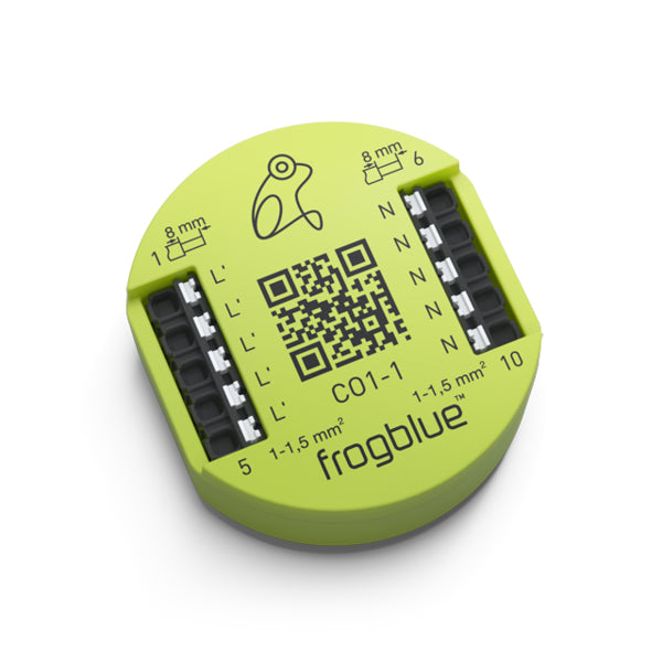 frogblue frogConnect1-1 – Zubehör – Entstörmodul (Ableitung von Leckstrom) – für frogblue Dimmer