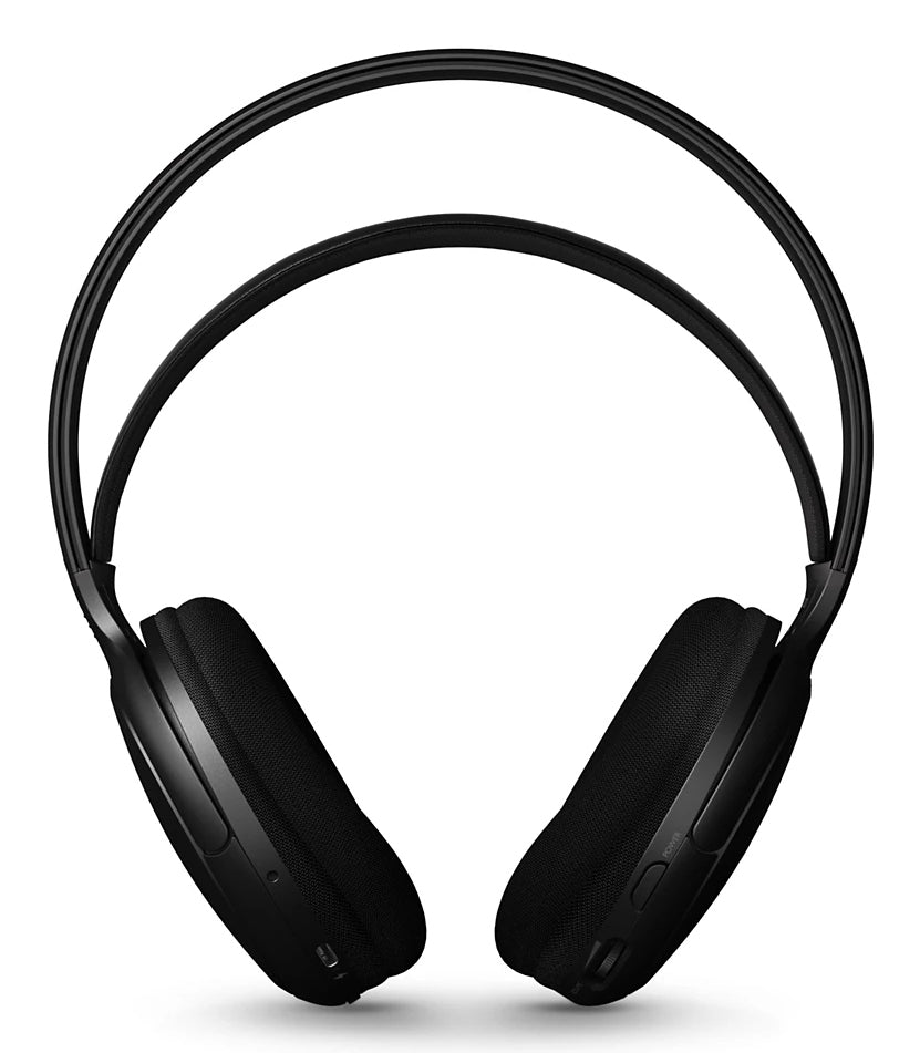 Philips SHC5200M2/12 – Over-Ear Kopfhörer – 2,4 GHz, Basis-Ladestation – Schwarz, für TV – bis 30 h