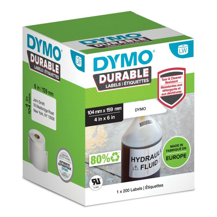DYMO Drucketiketten, 104 mm × 159 mm, für LabelWriter 4XL, LabelWriter 450 Serie (ohne 450 Duo)