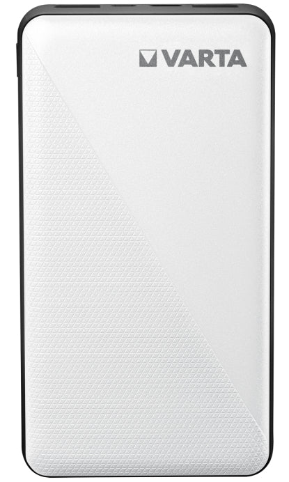 VARTA Energy Powerbank 15'000 mAh – 20 W PD, 2× USB-C, 1× USB-A, weiss