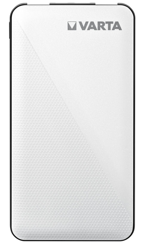 Varta Energy 5000 Powerbank 5'000 mAh – 12 W PD, 1× USB-C, 2× USB-A, weiss