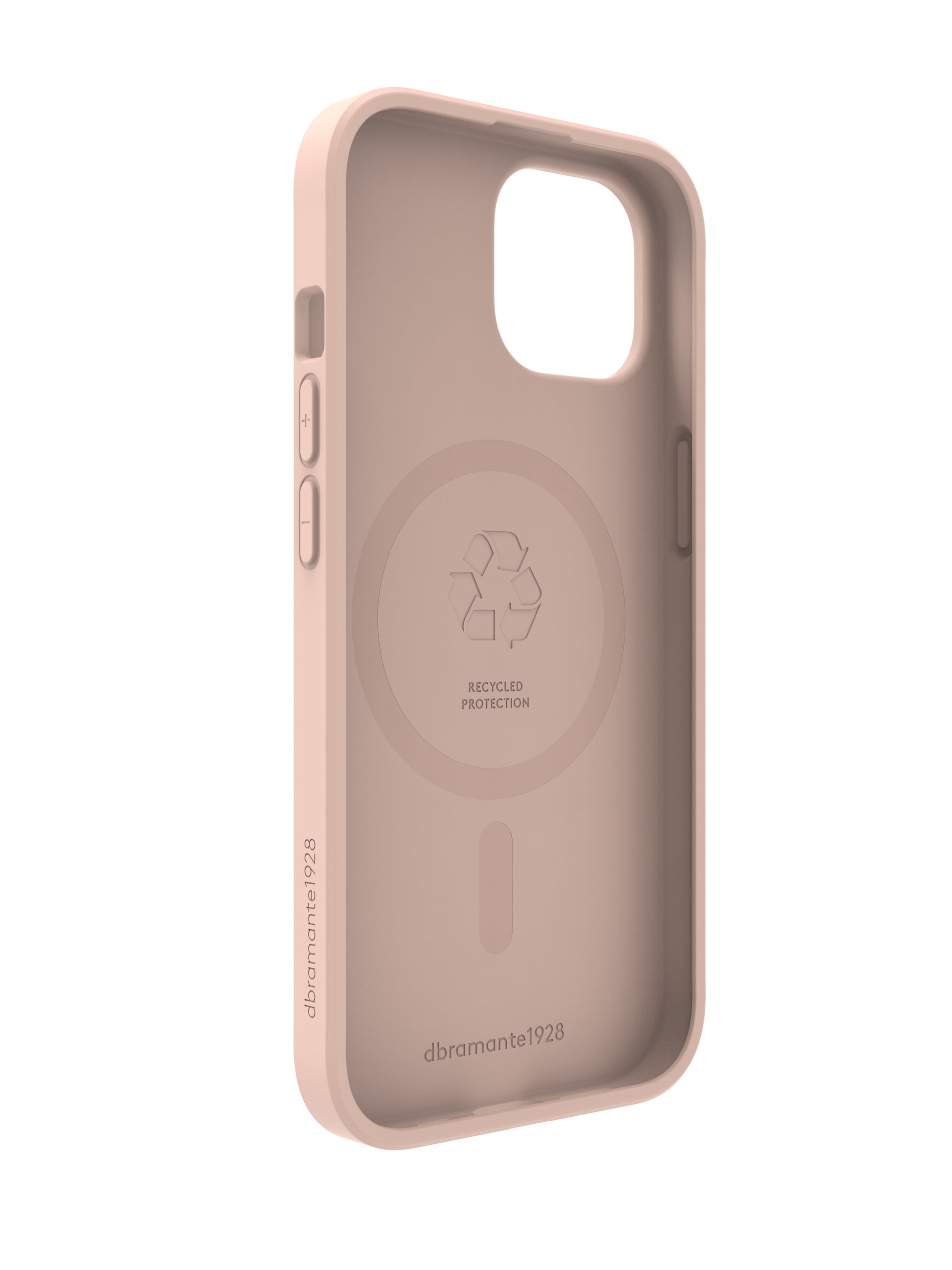 dbramante1928 Backcover – für Apple iPhone 15, MagSafe, Kunststoff, Pink, bis 1,2 m sturzsicher