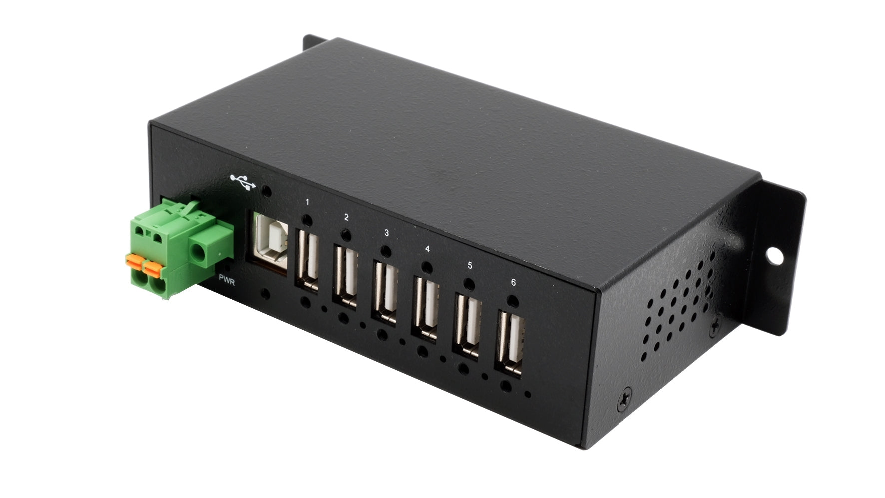 EXSYS EX-1596HMVS USB-Hub – USB 2.0, 6× USB-A