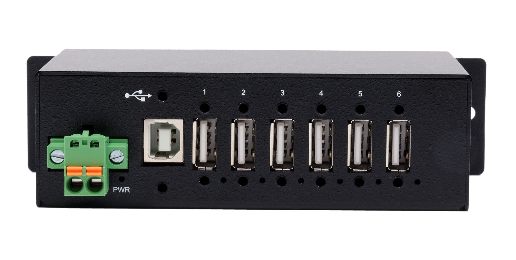 EXSYS EX-1596HMVS USB-Hub – USB 2.0, 6× USB-A
