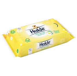 Hakle Feuchttücher – mit Kamille und Aloe Vera – 4 × 42 Blatt