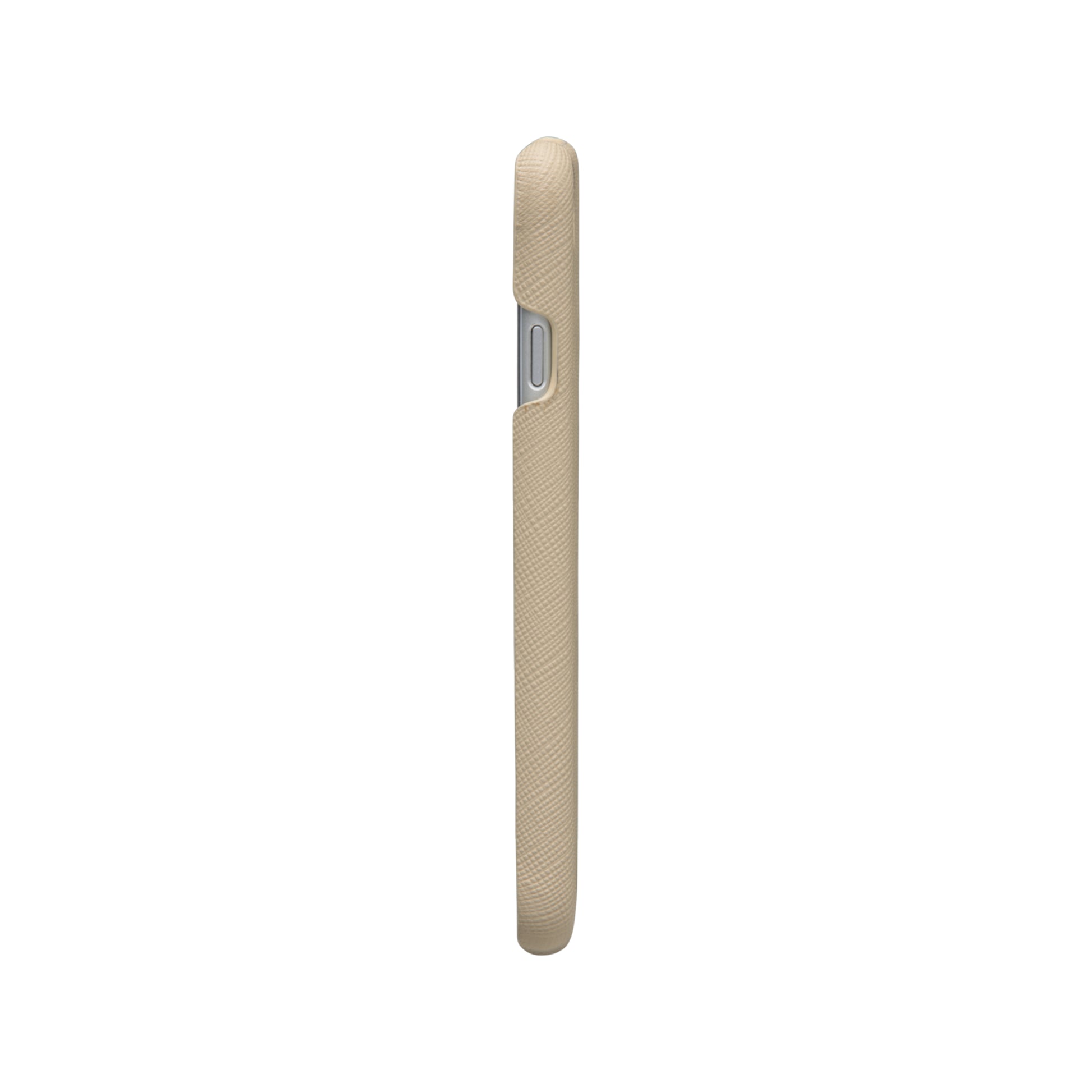 dbramante1928 New York – Wallethülle – für Apple iPhone SE/8/7, 3 Kartenfächer, Leder, Sand, Magnetverschluss