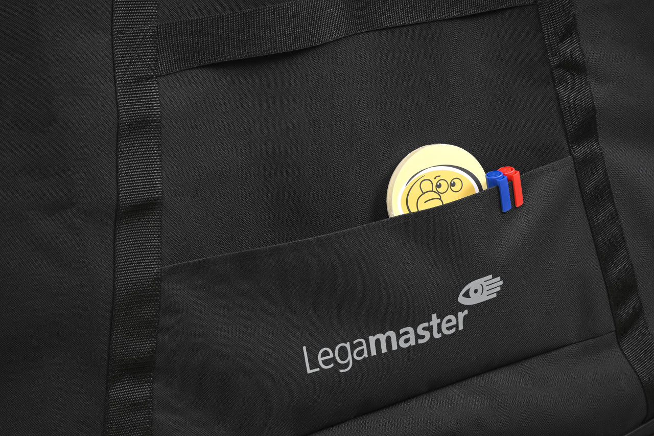 Legamaster Tragetasche – 134 × 80 × 9,9 cm, schwarz, Nylon, für klappbare Moderationswände und Multiboards