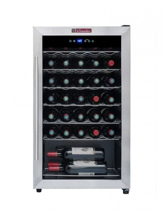 La Sommelière Weinschrank LS34A – 89 l, 240 V, Energieeffizienzklasse G, 40 dB