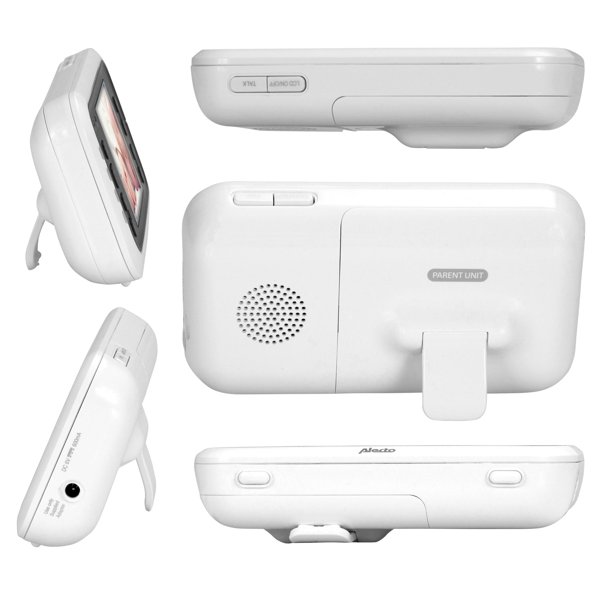 Alecto DVM-77 Babyphone – Nachtsicht – 2-Wege-Audio – Akku/Netz