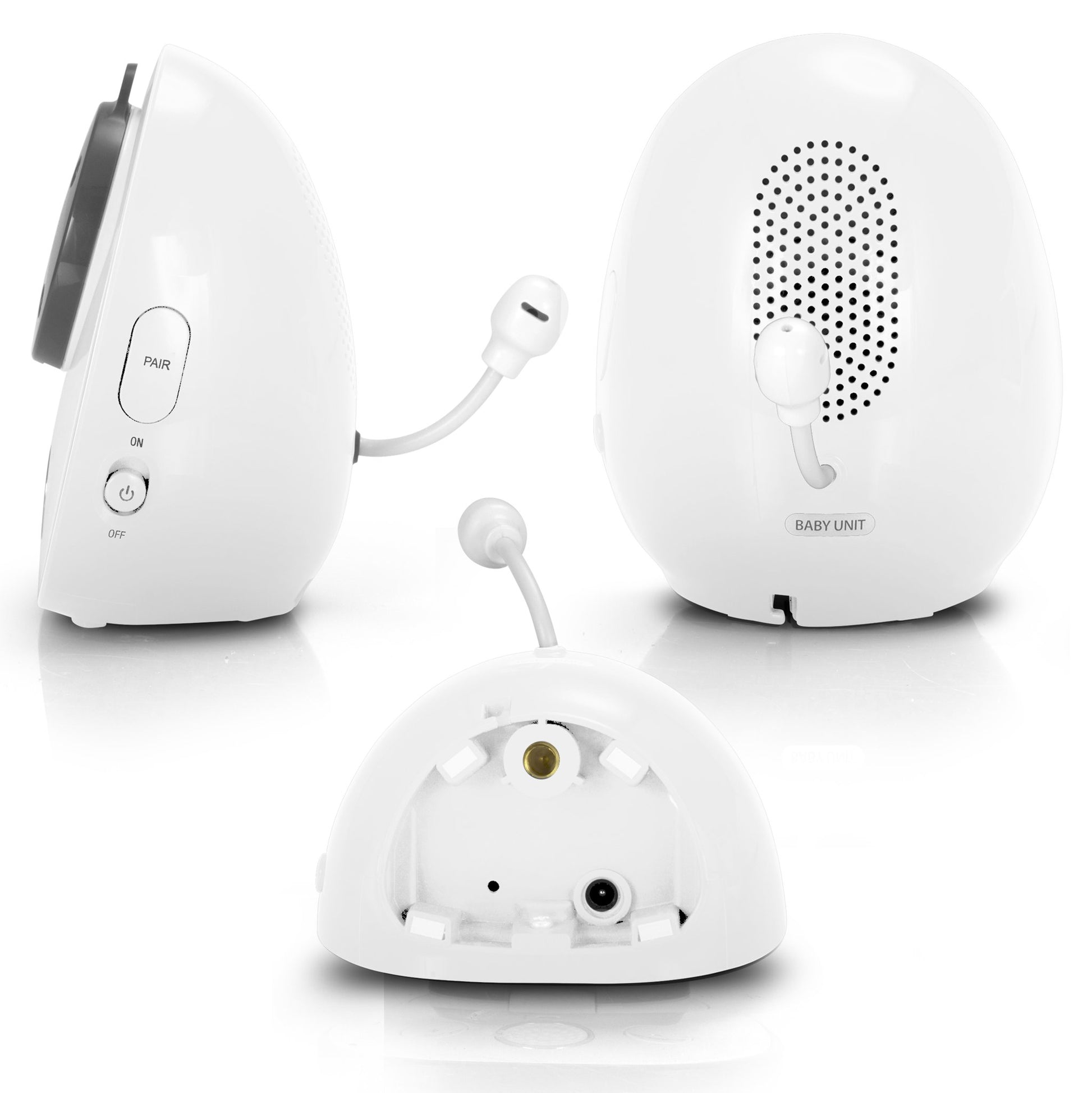 Alecto DVM-77 Babyphone – Nachtsicht – 2-Wege-Audio – Akku/Netz