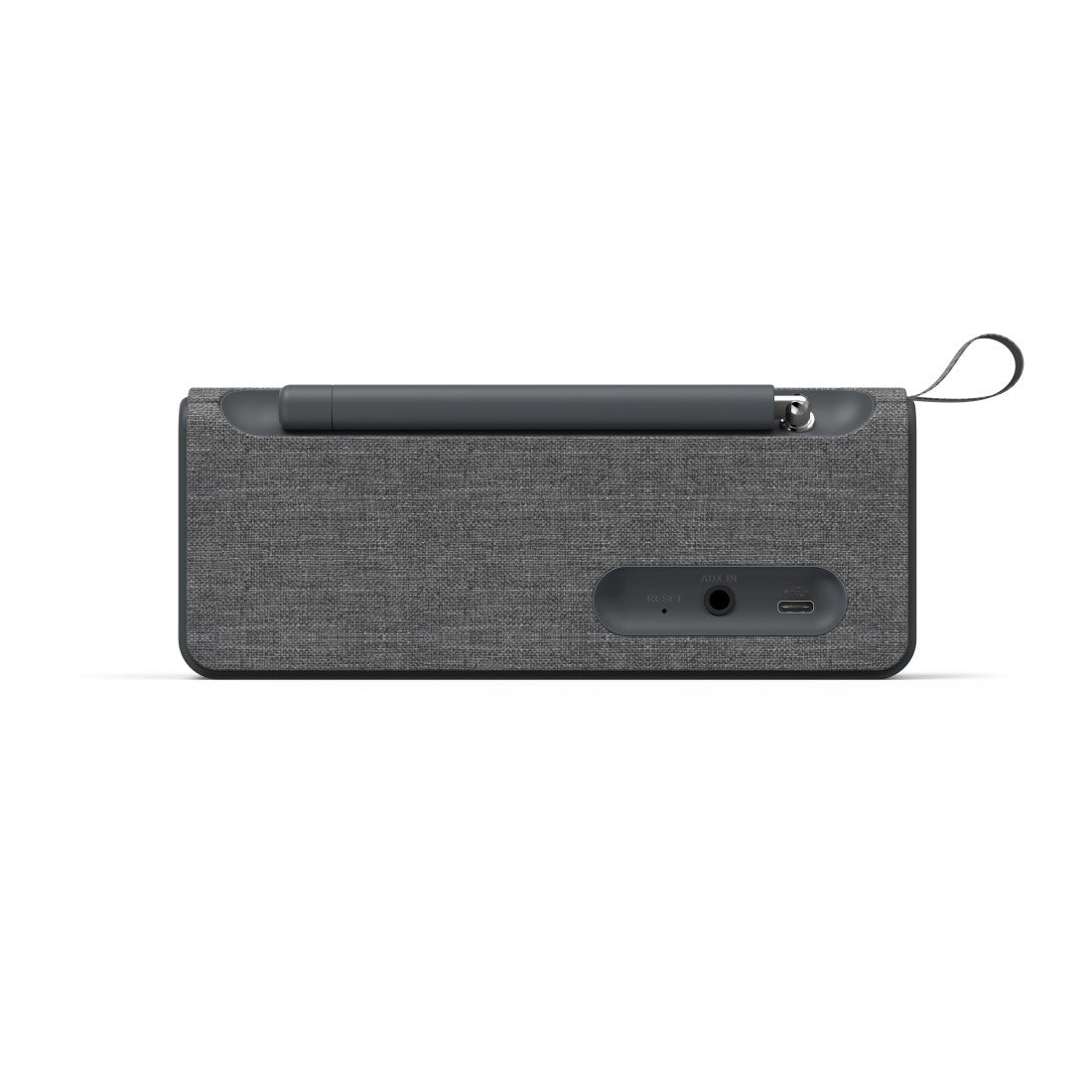 Hama DR200BT Tragbares Radio – DAB+/UKW, Bluetooth, Netz/Akku, Grau