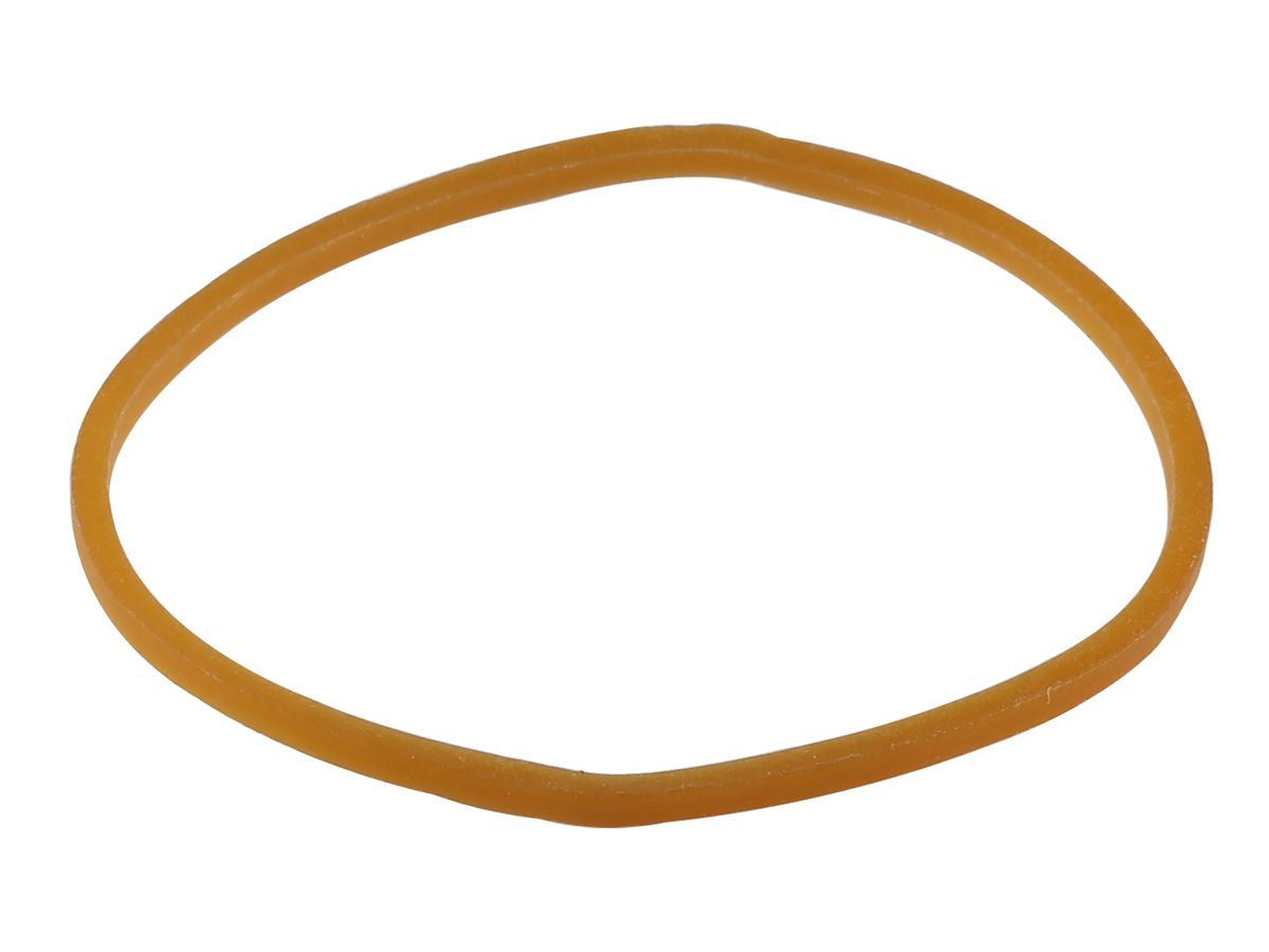 Buroline BÜROLINE Gummibänder – 62 × 83 mm, Ø 40 mm, braun, Naturkautschuk, 100 g