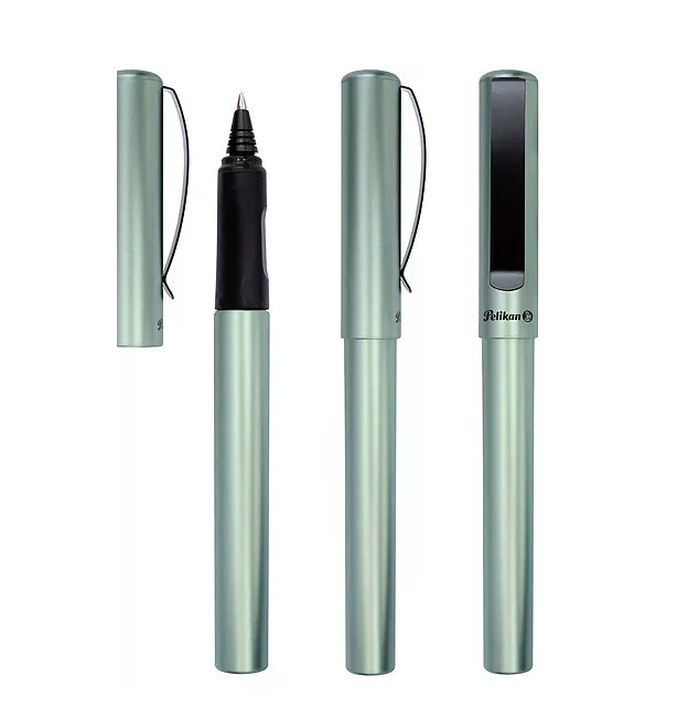 Pelikan Pina Colada Classic – Tintenroller, 0,7 mm, Königsblau, Kunststoff, Grün