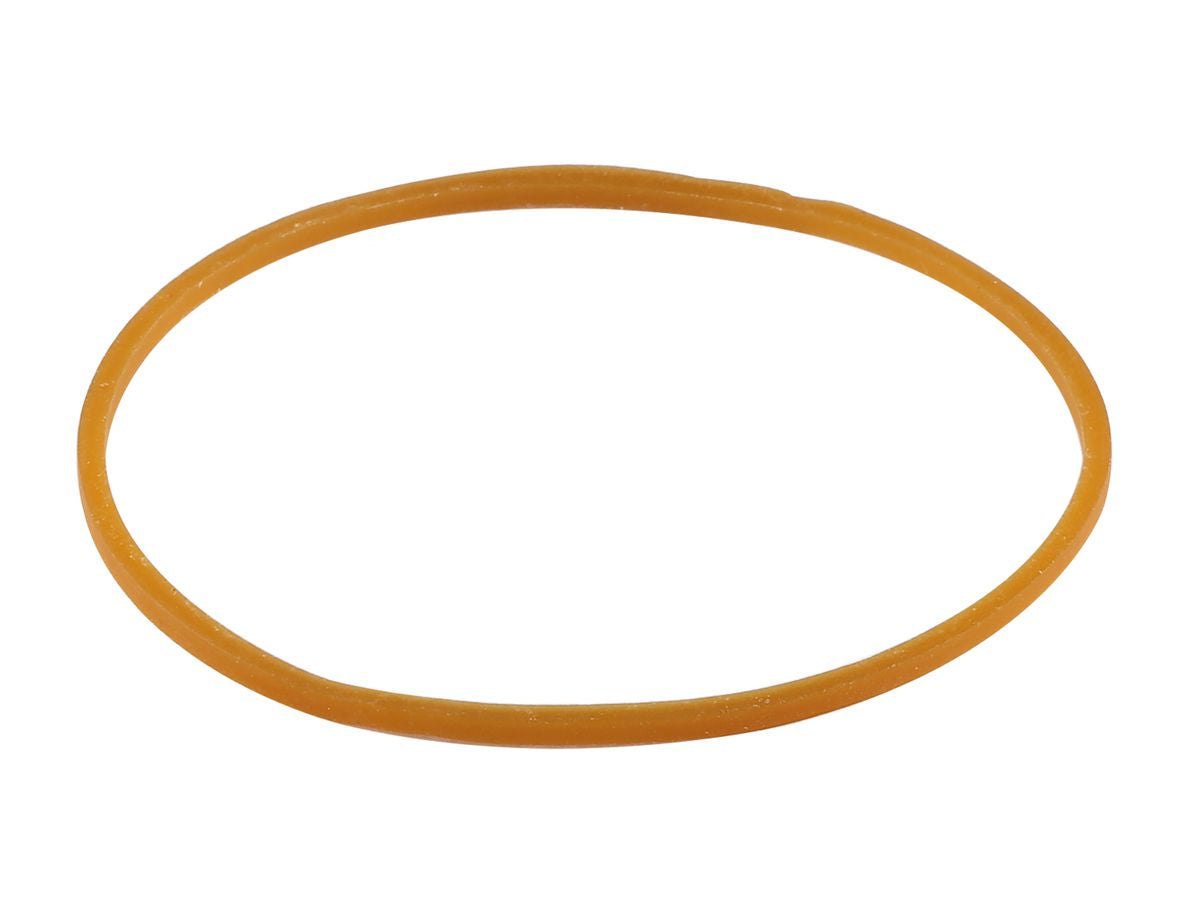 Buroline Gummibänder – 1,3 mm, Ø 50 mm, Braun, Naturkautschuk, 100 g