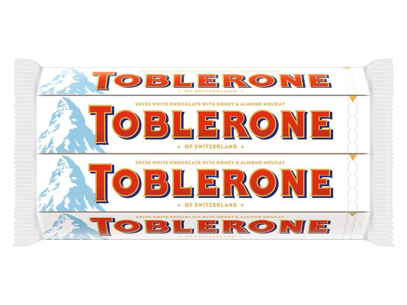 Toblerone Weisse Schokolade – 5 × 100 g