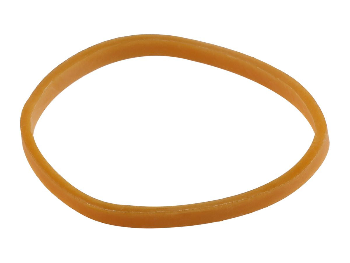 Buroline Büroline Gummibänder – 3 × 50 mm, Ø 30 mm, Braun, Naturkautschuk, 500 g