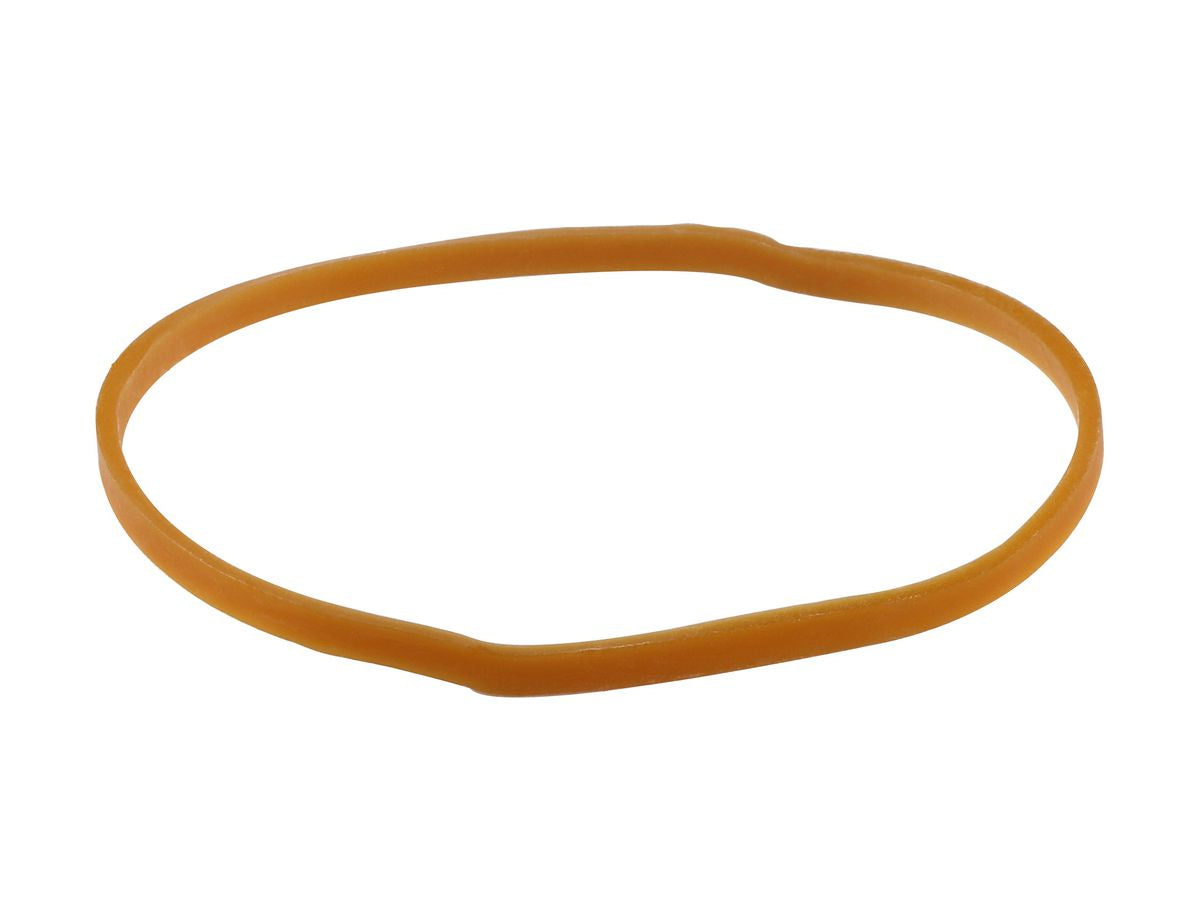 Buroline Büroline Gummibänder – 3 × 90 mm, Ø 60 mm, Braun, Naturkautschuk, 500 g