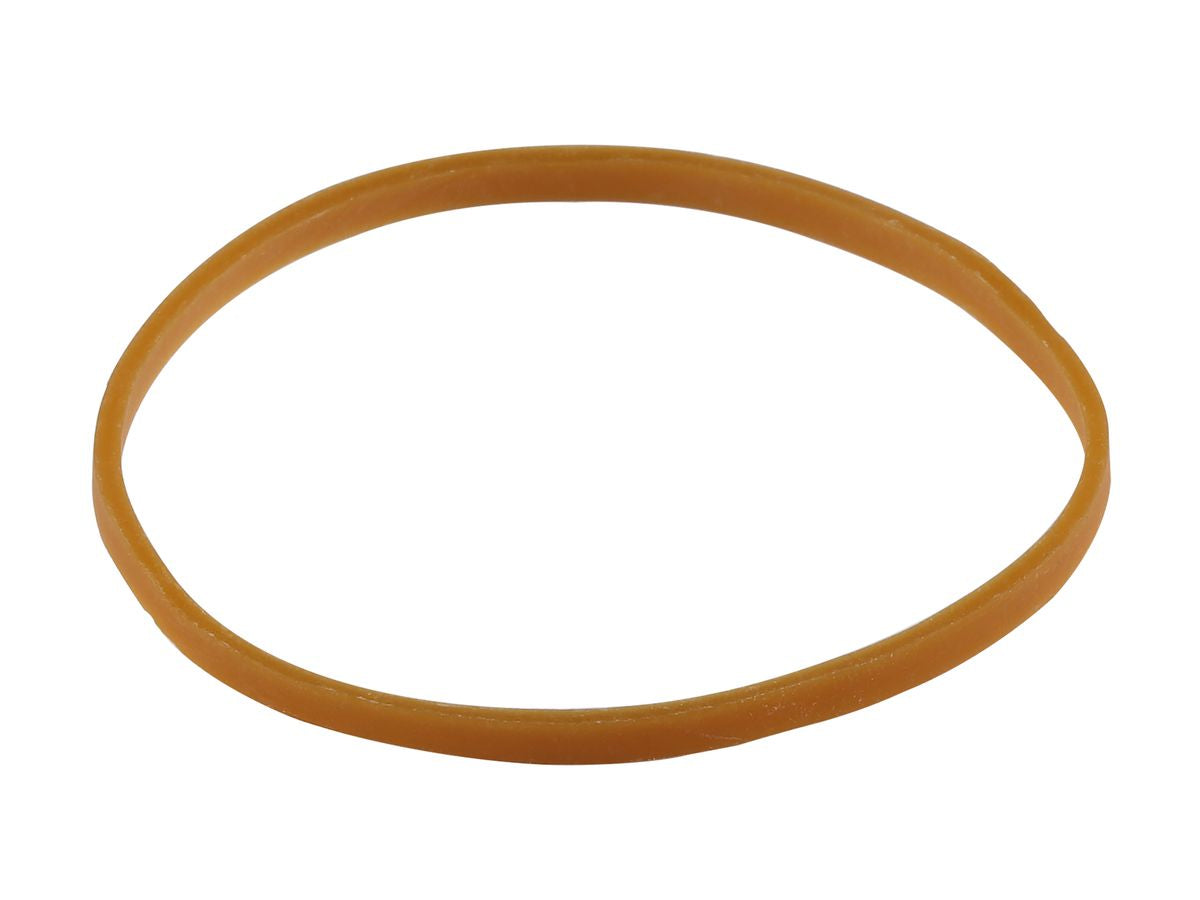 Buroline BÜROLINE Gummibänder – 3 × 90 mm, Ø 60 mm, braun, Naturkautschuk, 100 g