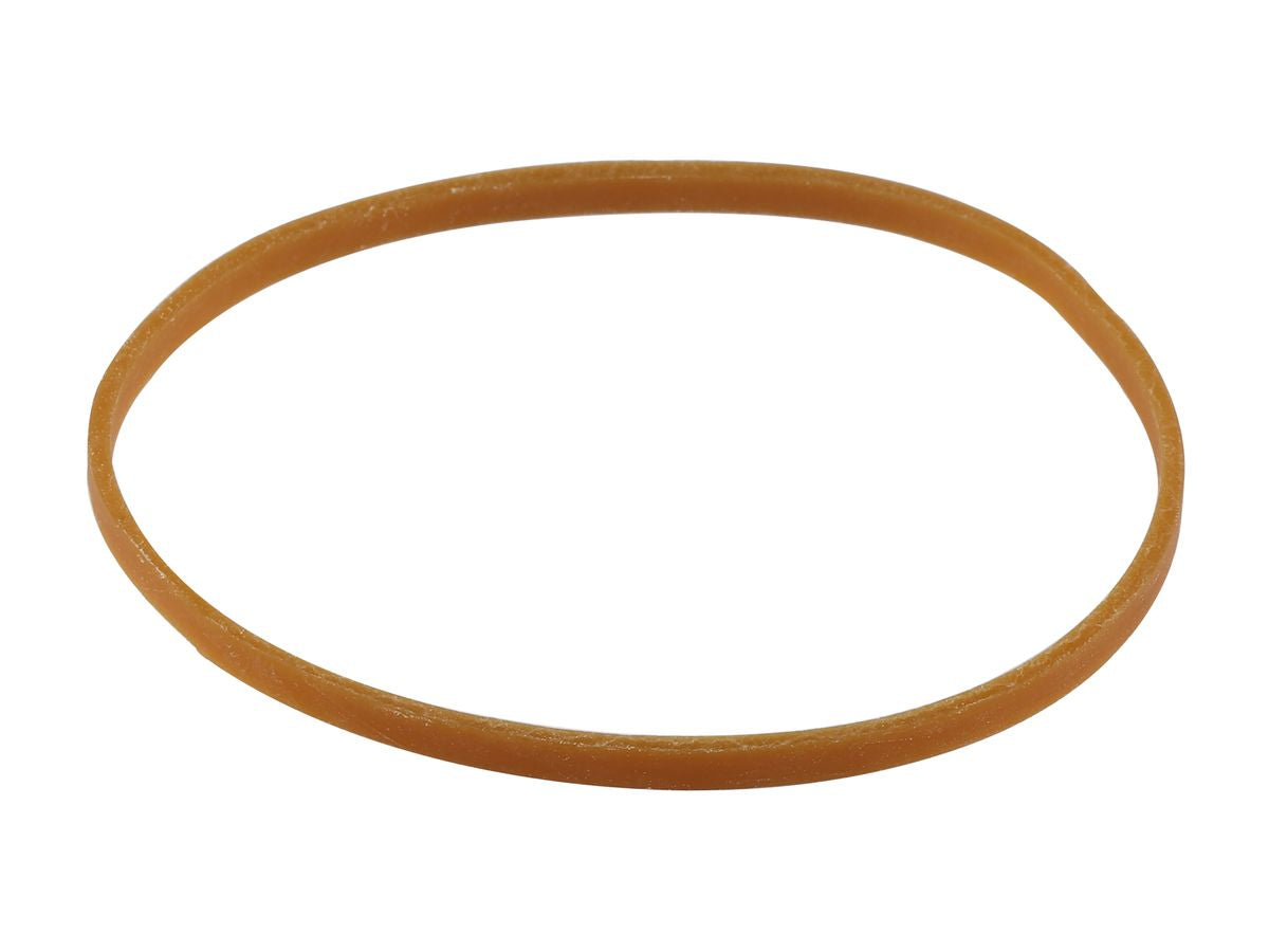 Buroline BÜROLINE Gummibänder – 60 × 80 mm, Ø 70 mm, braun, Naturkautschuk, 100 g