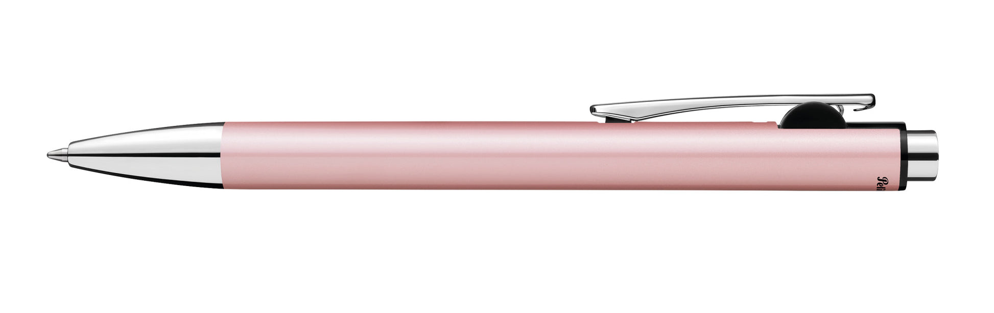 Pelikan Snap Kugelschreiber – Blau, Spitze 0,5 mm, Druck, Metall, Roségold, dokumentenecht, nachfüllbar
